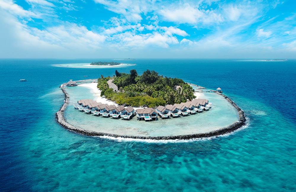 NH Maldives Kuda Rah Resort Aerial